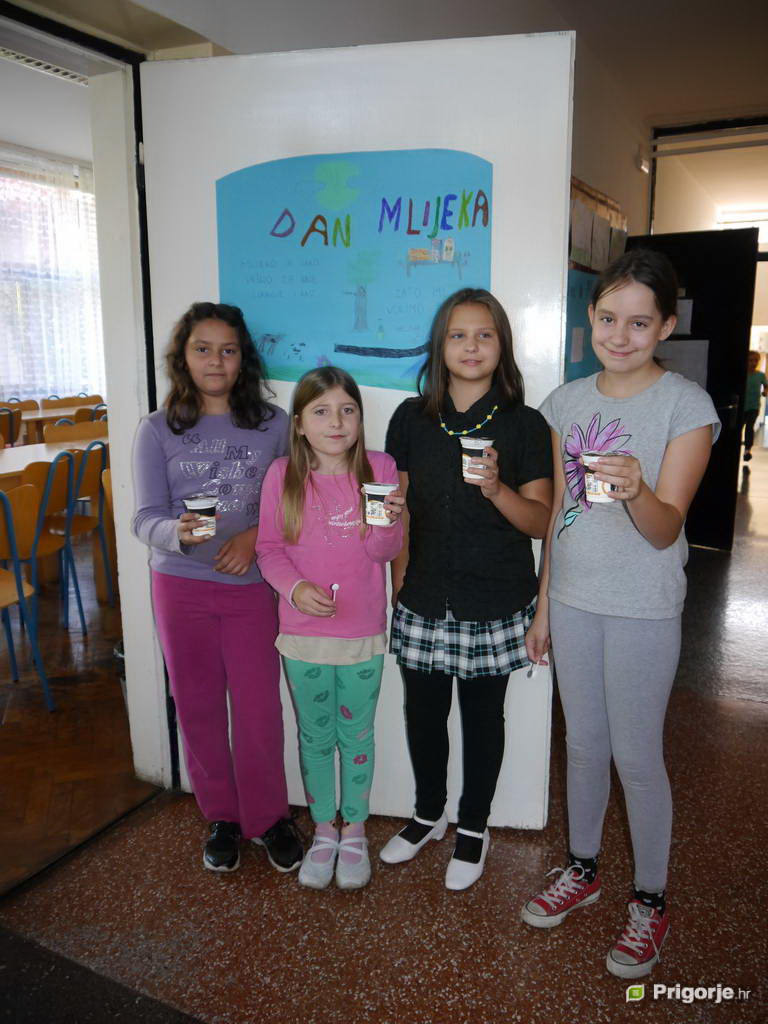 EURO-MILK obilježio Svjetski dan školskog mlijeka u OŠ Dragutina Domjanića