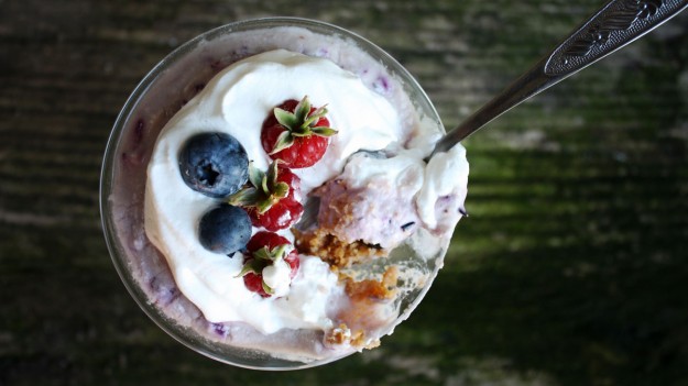 Domaćica cheesecake s borovnicama